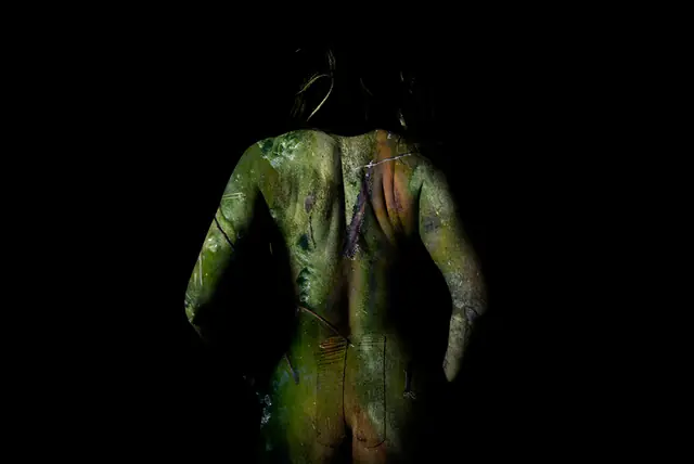 Vegetal Skin 5, photograph by Elena Rivautella (Vegetal Skin)