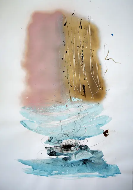 I King, artwork by Elena Rivautella (Liquid period · liquid colours)