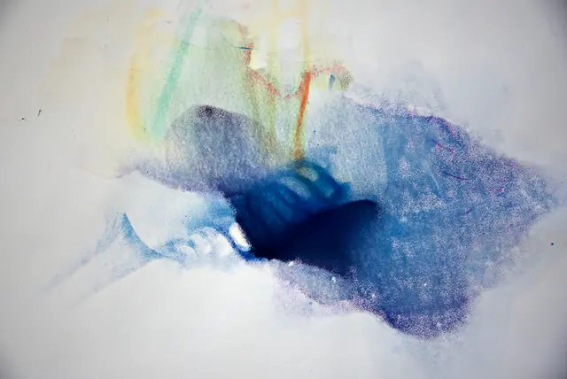 Petali, artwork by Elena Rivautella (Liquid period · liquid colours)