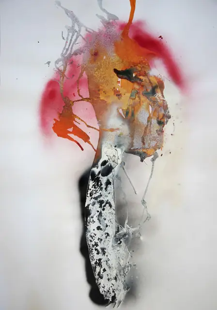 Punk a bestia, artwork by Elena Rivautella (Liquid period · liquid colours)
