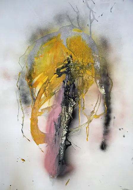 Spirito innominato, artwork by Elena Rivautella (Liquid period · liquid colours)