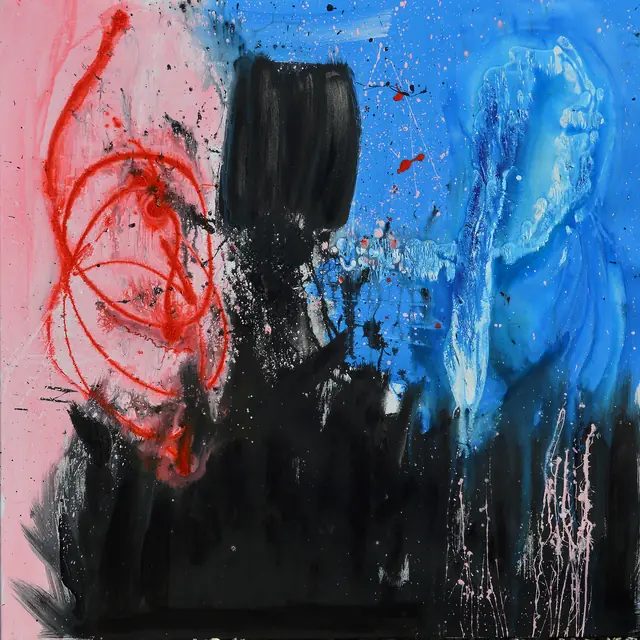 Robot, artwork by Elena Rivautella (Middle period · the square)