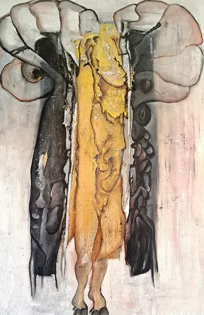 Ariete, artwork by Elena Rivautella (Middle period · the long formats)