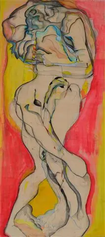 La mela di Platone, artwork by Elena Rivautella (Middle period · the long formats)