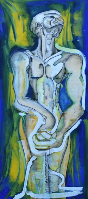 Lui, artwork by Elena Rivautella (Middle period · the long formats)