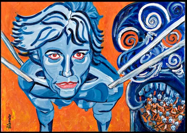 The Wave, artwork by Elena Rivautella (The Wave)