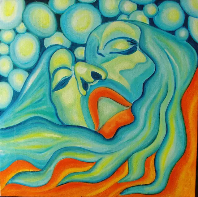 Lascio, artwork by Elena Rivautella (Shamanic period)
