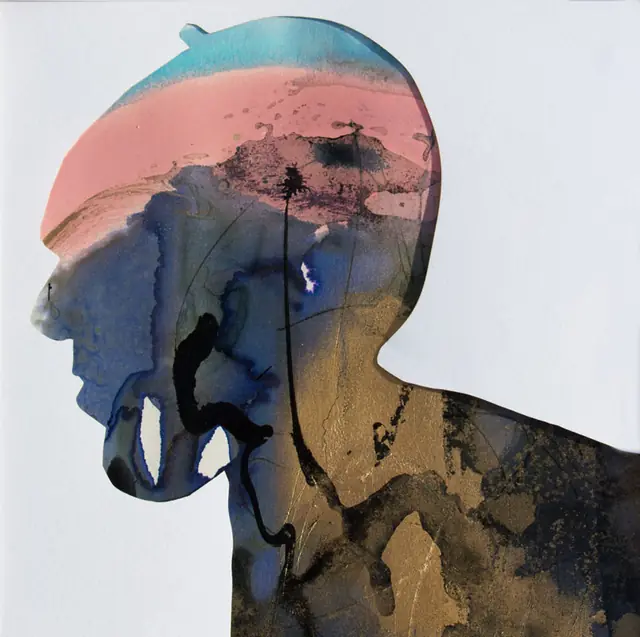 Face 9, artwork by Elena Rivautella (Faces)